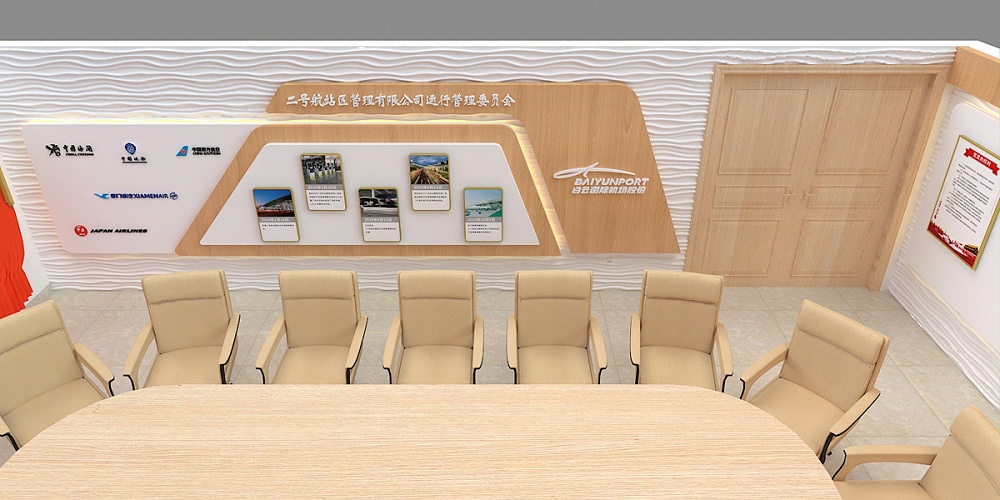 广州白云国际机场建党展厅设计搭建——励之闻展览设计搭建策划